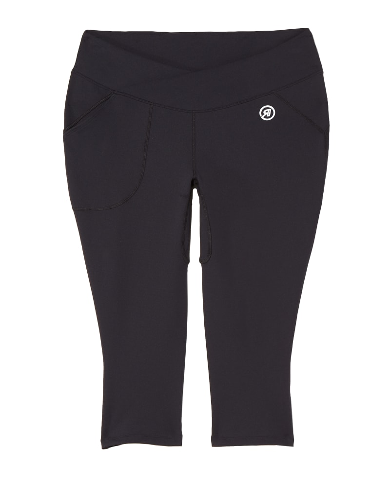 Front of plus size Canarsie Capri Legging by Rsport | Dia&Co | dia_product_style_image_id:120155